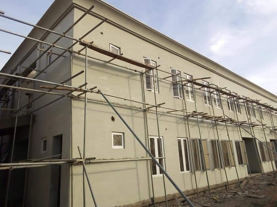 GombeState's tweet photo. Ongoing construction of Gombe Specialist Hospital by H.E Alh Muhammad Inuwa Yahaya administration. https://t.co/svWGlgMJrx
