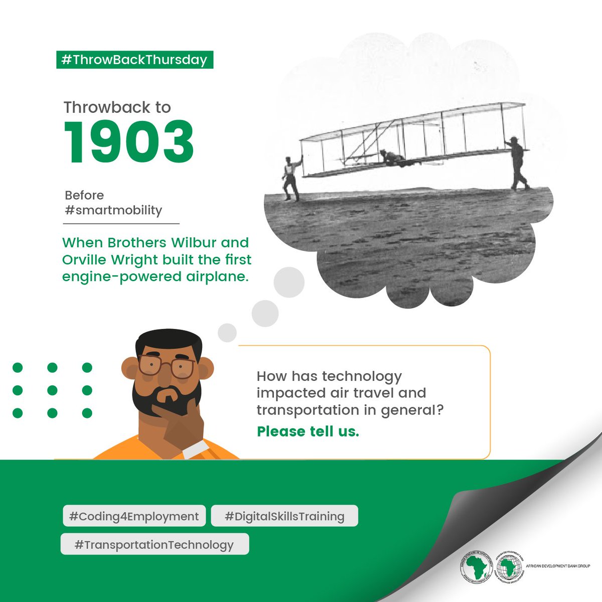 McAndersonNG's tweet photo. Technology has greatly impacted development in today’s world and will remain relevant in the creation of future solutions.
How has Technology impacted air travel and transportation?
Learn how to use digital tools with link in our bio
#SkillUpDuringLockdown #Coding4Employment https://t.co/soH3O0Qp2z