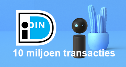 Mijlpaal! Steeds meer mensen maken gebruik van iDIN.  Sinds de introductie van #iDIN zitten we op tien miljoen transacties. Makkelijk, veilig en vertrouwd inloggen via je bank.