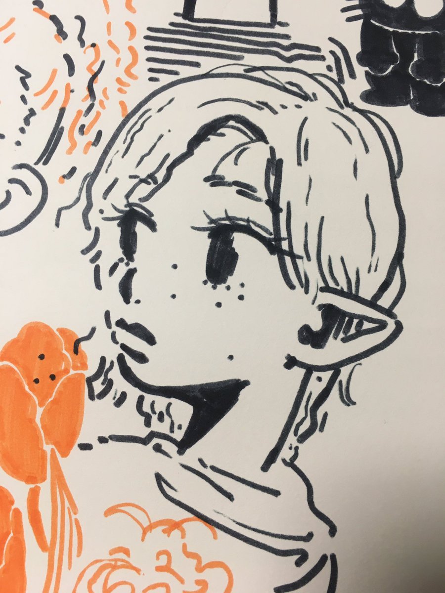 一発書きは失敗しても「まぁ一髪書きだからしゃーないよな」って思えるから好きです 