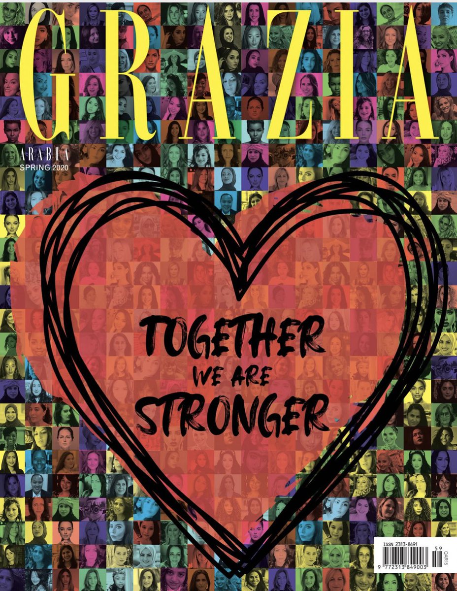 rula_couture's tweet photo. Our feature in @GraziaQatar first ever digital spring issue! #rulacouture #TogetherWeAreStronger #grazia https://t.co/ij7SsvHCpP