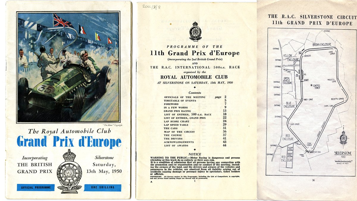 Take a look back through the official programme of the 1st <a href="/F1/">Formula 1</a> Grand Prix on the link below 👇📖 #F170 

To learn more about the Silverstone and British motor sport's past, present and future, visit <a href="/SilverstoneExp/">The Silverstone Experience</a>
 
online.fliphtml5.com/lngbd/iedy/?15…