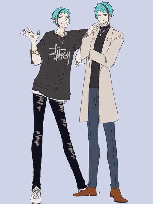#リプきたキャラに自分の私服を着せる
リプくれた方ありがとうございました! 