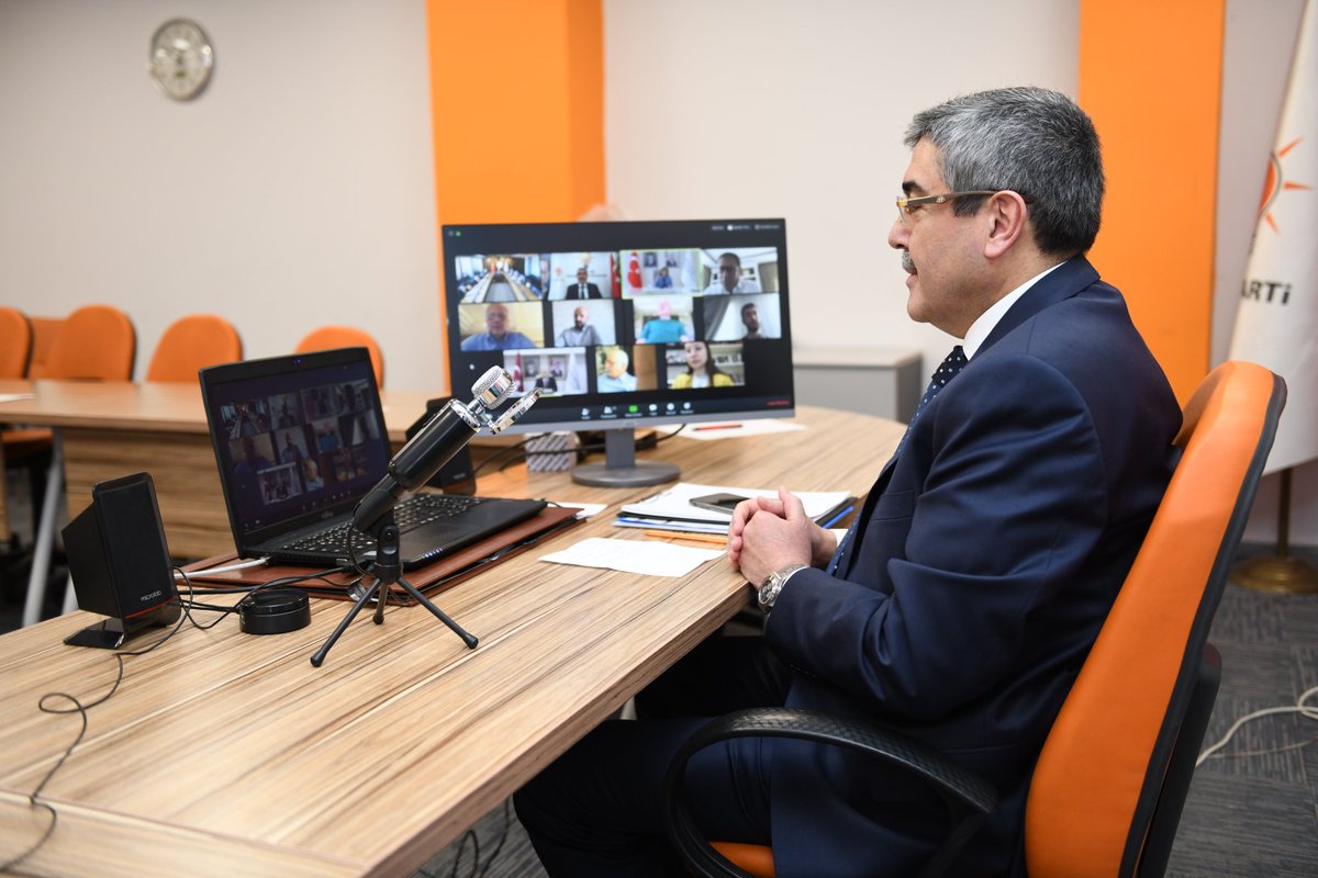 Ulaştırma ve Altyapı Bakanımız <a href="/akaraismailoglu/">Adil Karaismailoğlu</a> başkanlığında Valimiz, Milletvekillerimiz ve Belediye Başkanımız ile toplantımız gerçekleştirildi. 

<a href="/gul_davut/">Davut GÜL</a> <a href="/FatmaSahin/">Fatma Şahin</a> <a href="/ahmet_uzer27/">AHMET UZER 🇹🇷</a> <a href="/mehmeterdogan27/">Mehmet ERDOĞAN</a> <a href="/nejatkocer/">Nejat Koçer</a> <a href="/deryabakbak27/">Doç. Dr. DERYA BAKBAK 🇹🇷</a> <a href="/AliSahin501/">Ali ŞAHİN</a> <a href="/yukselmuslum27/">Müslüm Yüksel</a> <a href="/MSaitKirazoglu/">🇹🇷 Mehmet Sait Kirazoğlu</a>