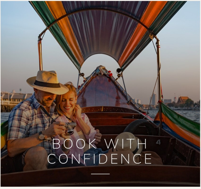 TC_Dubai's tweet photo. It’s so important to feel safe and confident when it comes to making future travel plans. When you book with your personal Travel Counsellor, you can rest assured that you will have the choice, flexibility and bespoke service that promises complete peace of mind. https://t.co/EbbankxHds