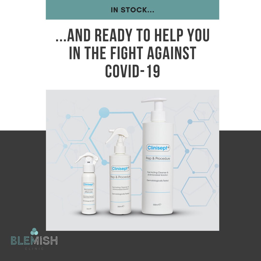 ✅ Clinisept+ cleanser is proven to be effective at killing #coronavirus in 15 secs to help protect you and your loved ones. 📦 It's in stock and ready to post out to you! Phone today to order. Number n biog 👆
#handsanitiser #coronavirus #clinisept #sanitiser #dermatologist