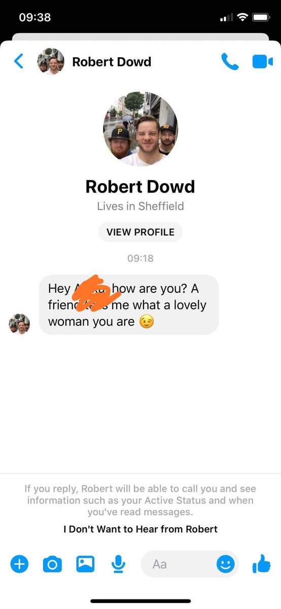 FAKE account has been made of me messaging people 🤦‍♂️ #FuckingLoser #PleaseReportAndBlock