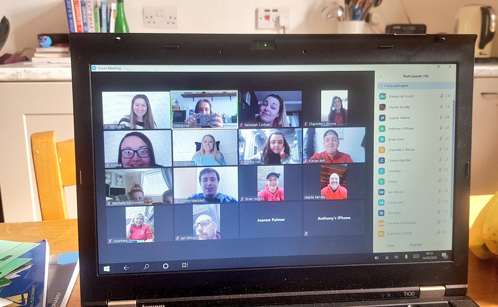 EmmaOHill's tweet photo. A Whole Team Meeting with #TeamPEEK is the most positive way to start the day 👍

Our agenda today - 
🌟How is everyone doing?
🌟Fun activity
🌟Individual spotlight &amp; shout outs
🌟Any questions or calls for help 

#ThinkPositiveThursdays https://t.co/nUx8HOFSPL