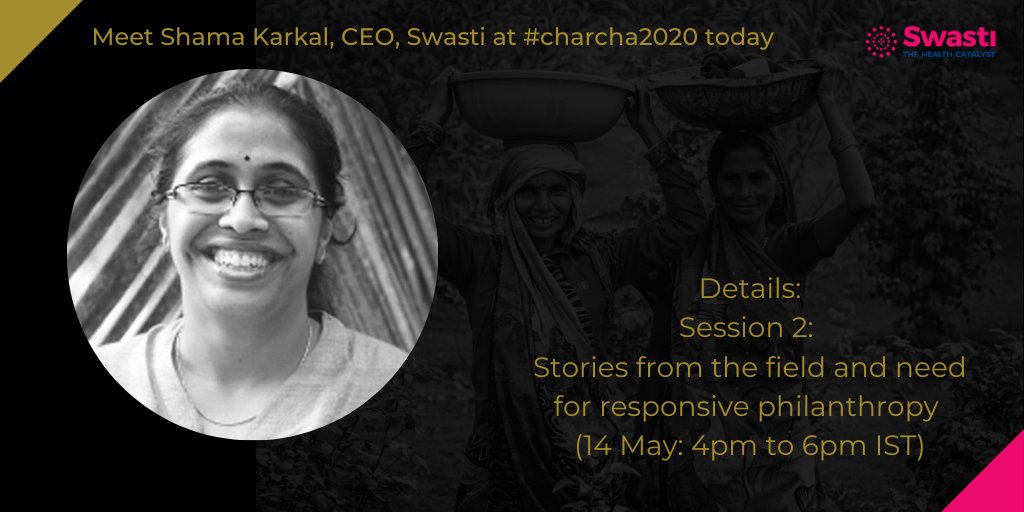 Swasti, The Health Catalyst on Twitter "At charcha2020 today, DAY