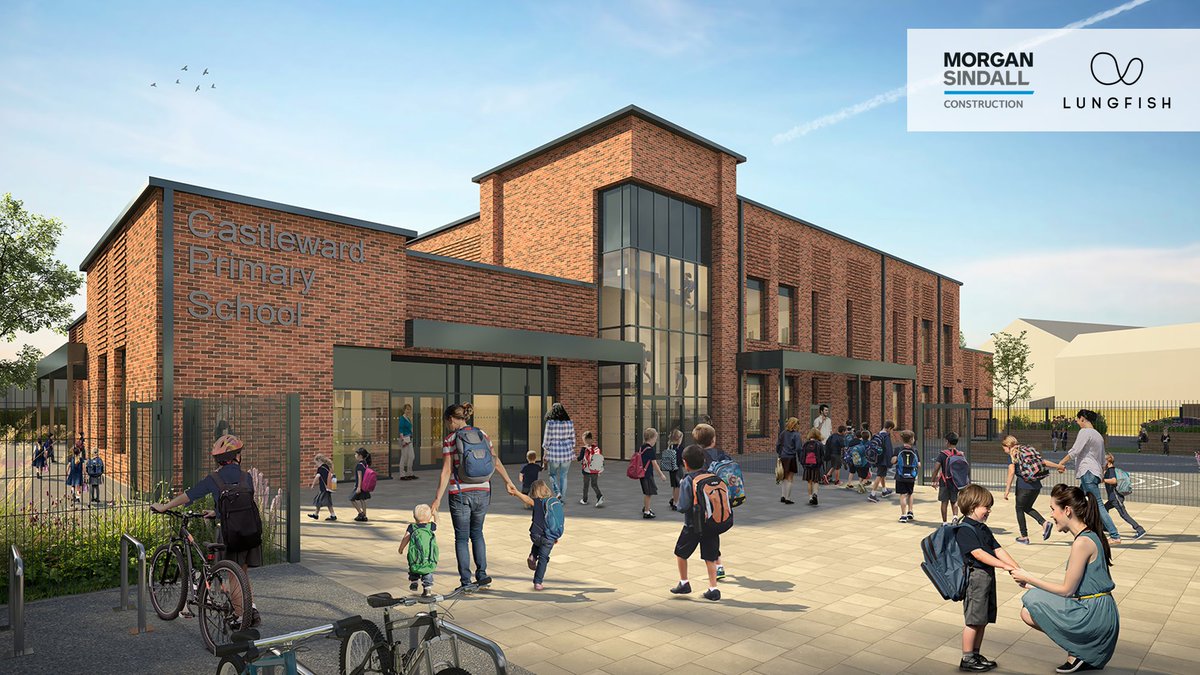 LFarchitects's tweet photo. We’re excited to announce that planning permission has been granted for a brand new, city centre #primaryschool in #Derby. This innovative, urban school will create more than 300 pupil places for the new Castleward #regeneration area. Discover more at https://t.co/hPm8zPKLFA https://t.co/wYuJQwoEFX