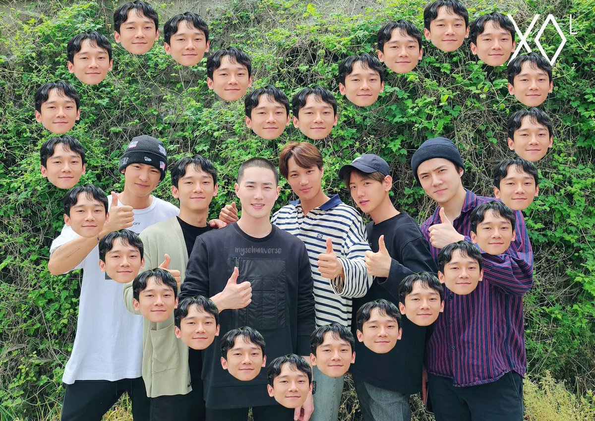 EXOLL0veR's tweet photo. @byunmyeol JONGDAE WE ARE ONE Junmyeon 
EXO IS 9
#LetsMeetAgain_SUHO
#金俊勉_等你回来
@weareoneEXO https://t.co/SFKy9EdJxF