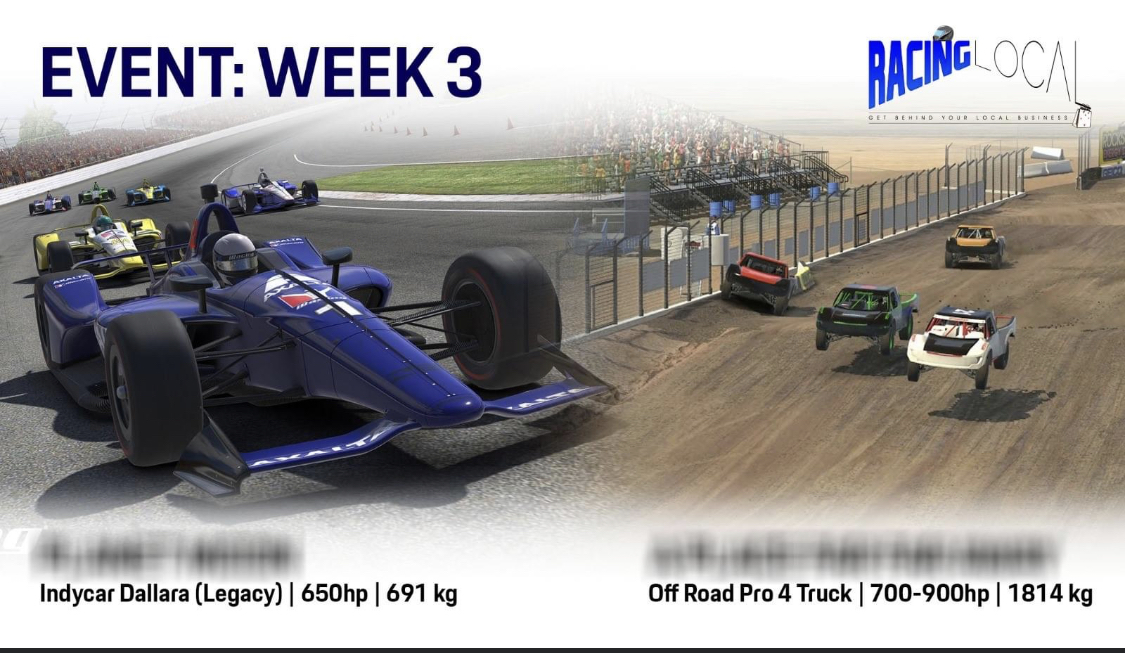 gmracing51's tweet photo. We're back on the #MotionForce1 SIM tomorrow night for #RacingLocal against some gun Kiwi racers all raising money for small business here in NZ. Catch the action from 7pm on their FB page and give a little if you can. #iRacing https://t.co/9MO07eoclJ