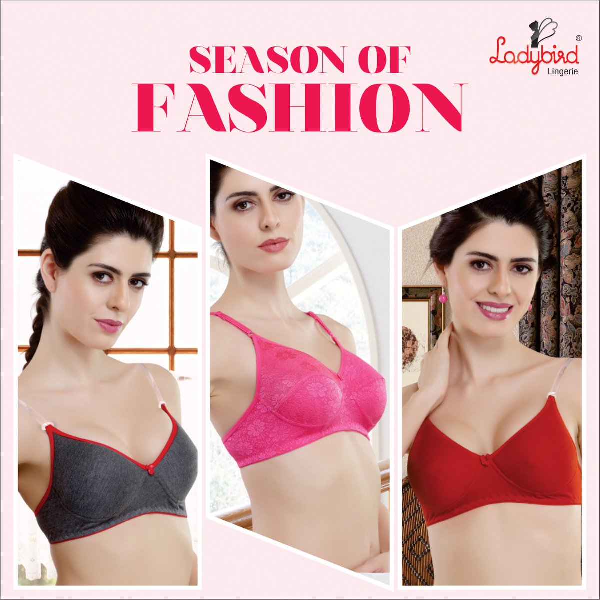 LadybirdLinger1's tweet photo. #LadybirdLingerie Season of FASHION!

IT’S MY WARDROBE : Bra | Panty | Bridal Sets | Printed set | Camisole | Lower | Kapris | Tees/ T-Shirts | Leggings | Ankle leggings &amp; 100 + Items

#indianwoman #Bridalset #Lingerie #Sleepwear #Shapewear

Call or Whatsapp Now - 99266 99322 https://t.co/is1CAHIaOz