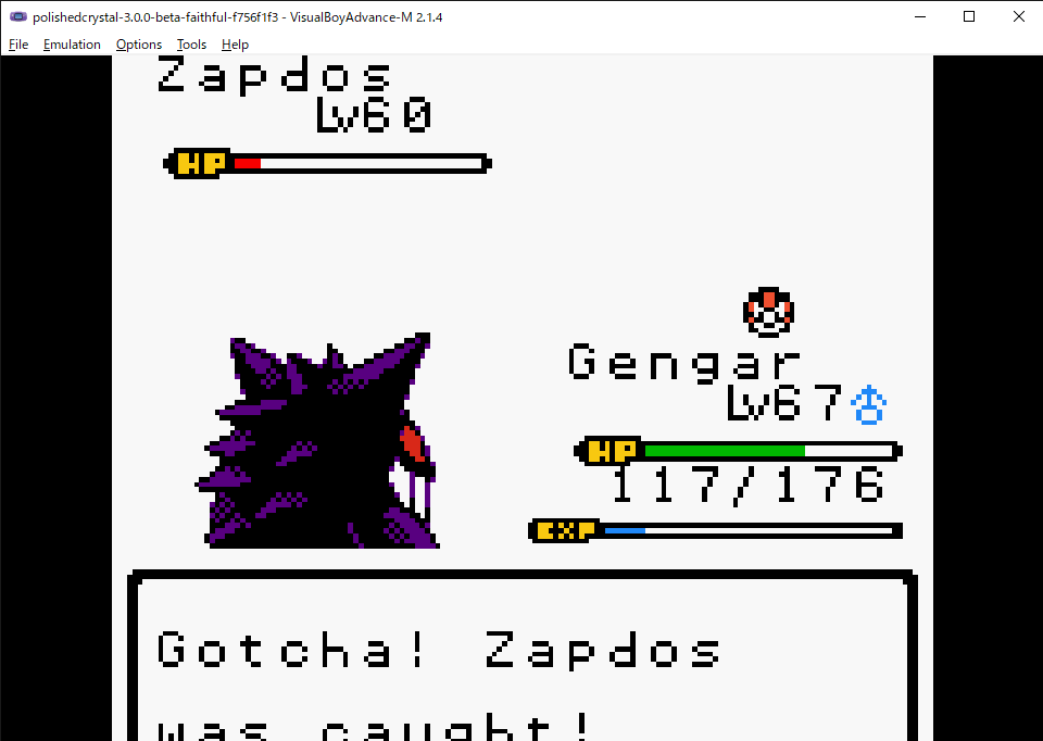 Tt5074 Twitter પર Pokemon Polished Crystal Faithful サンダー イワヤマトンネルから無人発電所 の近くに出られて捕獲できた 無人発電所ではlawrence ジラルダン とのイベントもあった