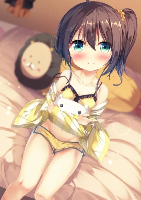 部屋着まつりちゃん
#祭絵 