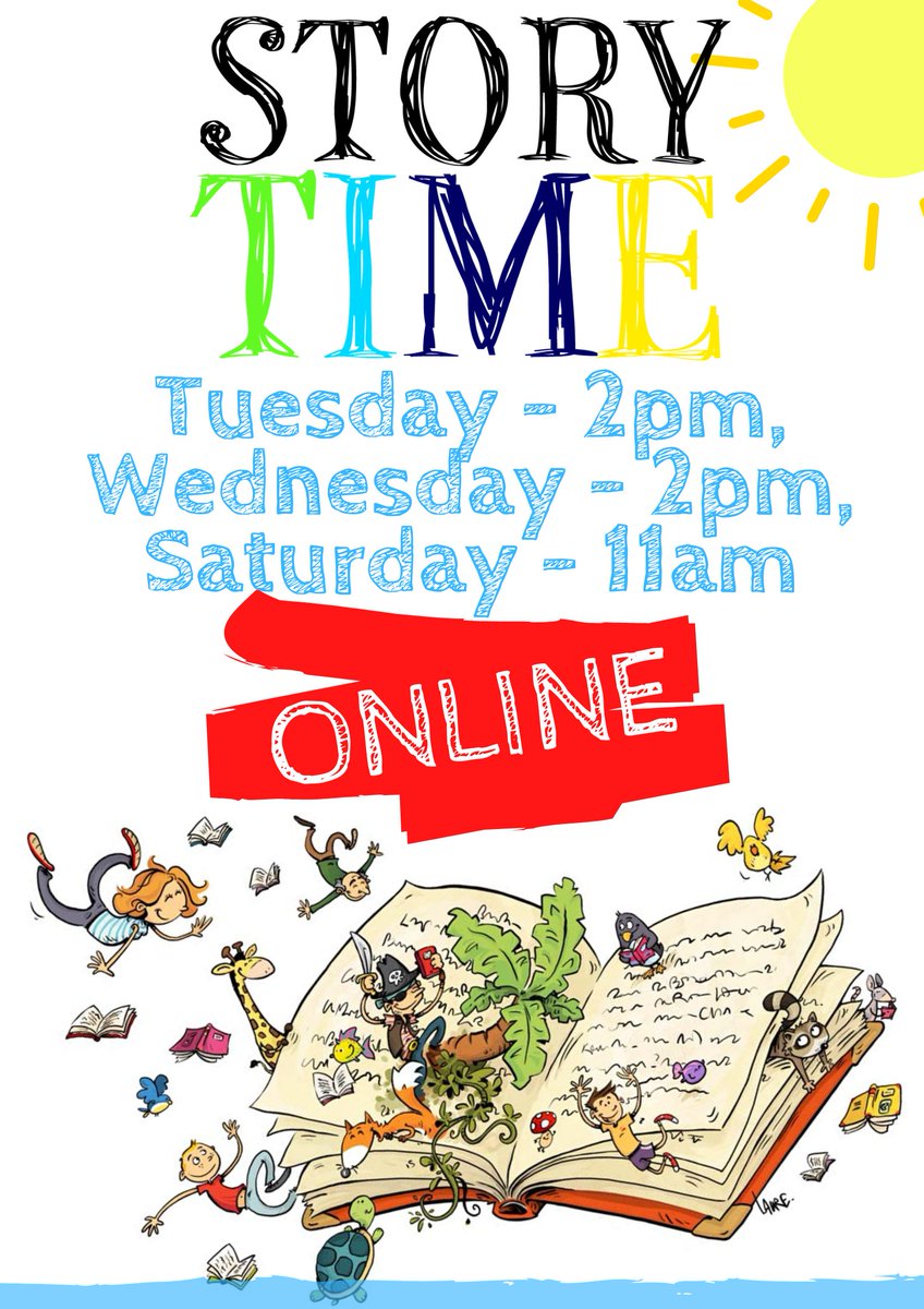 BwDLibraries's tweet photo. We'll now be doing online story times so your little ones don't have to miss out on the fun of reading! #onlinestoryime #BwDLibraries https://t.co/Dr5Jv5UJBg
