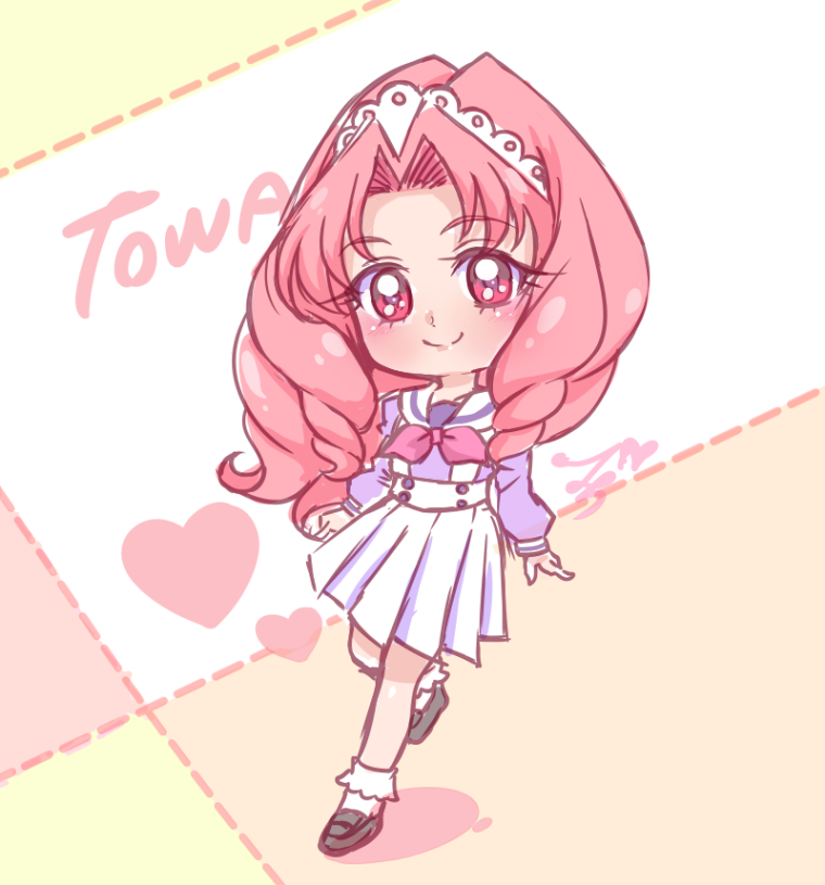 「あわ～くトワさんを久しぶりに描いてみましたわ??
自分史上一番キュートに描けまし」|フィグ 🎀🎀🎀🦭🐲🍥　気力充電中のイラスト