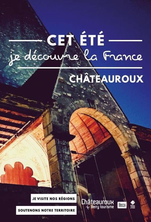 GilAverous's tweet photo. Voici la campagne d'affichage pour promouvoir la destination @Chateauroux36. Cet été, je découvre la France et ses richesses. L'essentiel est ici ! https://t.co/lJYxaHNLR7