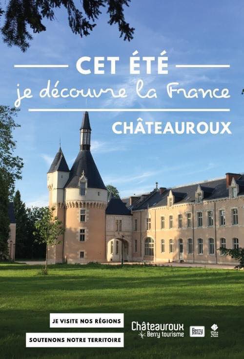 GilAverous's tweet photo. Voici la campagne d'affichage pour promouvoir la destination @Chateauroux36. Cet été, je découvre la France et ses richesses. L'essentiel est ici ! https://t.co/lJYxaHNLR7