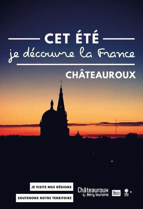 GilAverous's tweet photo. Voici la campagne d'affichage pour promouvoir la destination @Chateauroux36. Cet été, je découvre la France et ses richesses. L'essentiel est ici ! https://t.co/lJYxaHNLR7