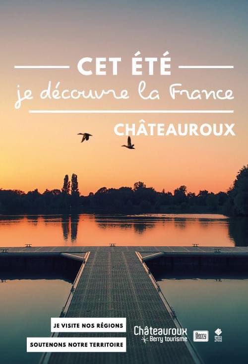 GilAverous's tweet photo. Voici la campagne d'affichage pour promouvoir la destination @Chateauroux36. Cet été, je découvre la France et ses richesses. L'essentiel est ici ! https://t.co/lJYxaHNLR7