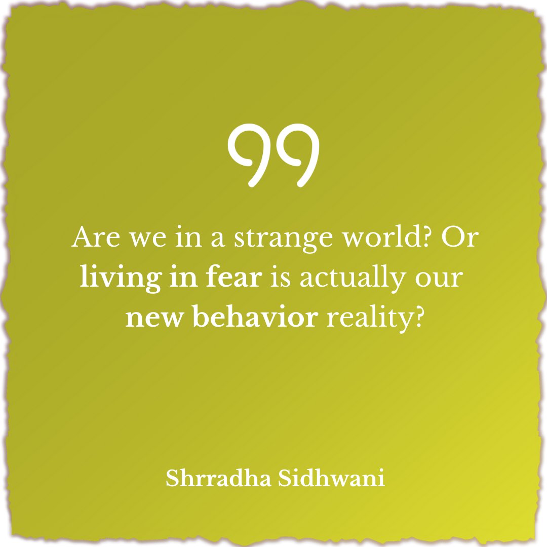 shrradha_s's tweet photo. #thoughts #livinginfear #newbehaviour #shrradhasidhwani https://t.co/2X9gm60NNf