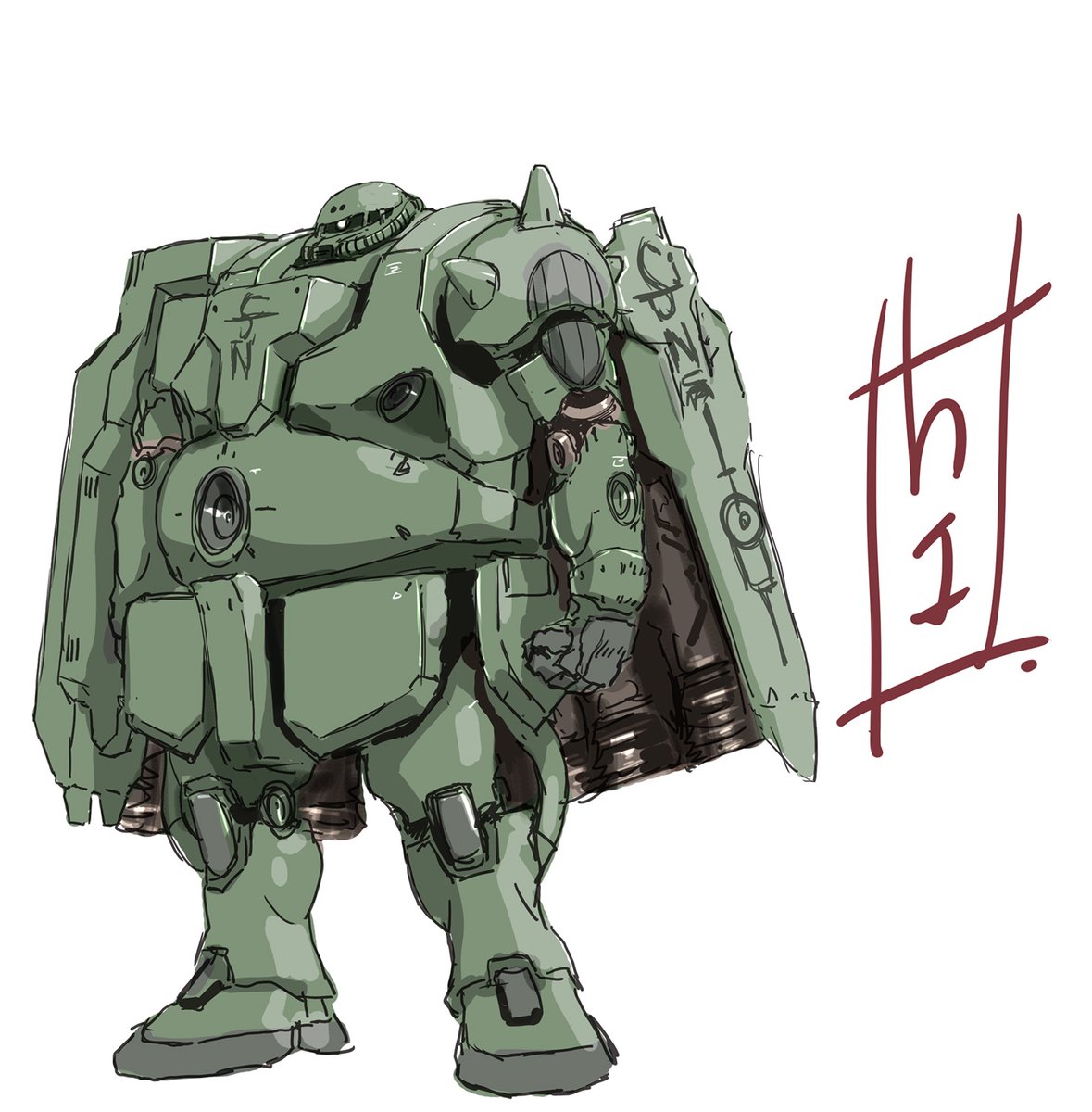 توییتر 森下薫 در توییتر 重装甲ザク T Co Yys75sjxs2