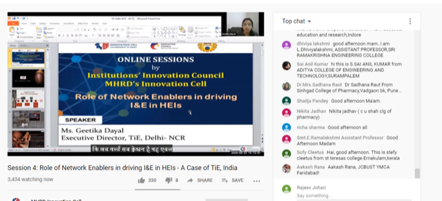 ITSEduGroup's tweet photo. #DepartmentofManagement of @ITSMohanNagar
attended the #E_session from 28th April to 4th May 2020 on #NISP. #Speaker for the #Session on day 1 was Dr. Dipan Sahu, #MHRD #IIC. He spoke at length about the #NationalInnovation and #StartupPolicy 2019.
Click: https://t.co/KqGaZV2rJZ https://t.co/icQCWOf7IN