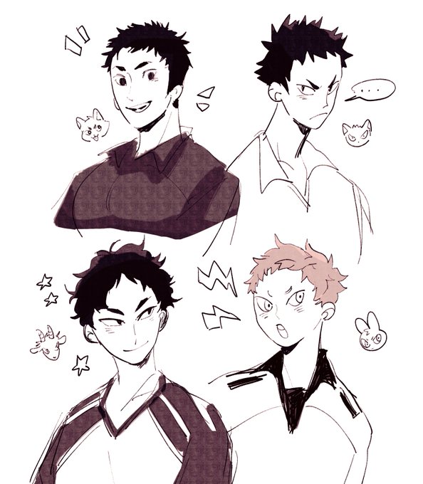 doodled who my friends think my favs will be 