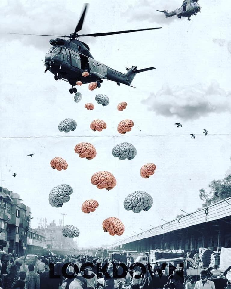 A ver si van a tener que ir los helicópteros por donde vive mi padre para que pueda salir a la calle tranquilamente