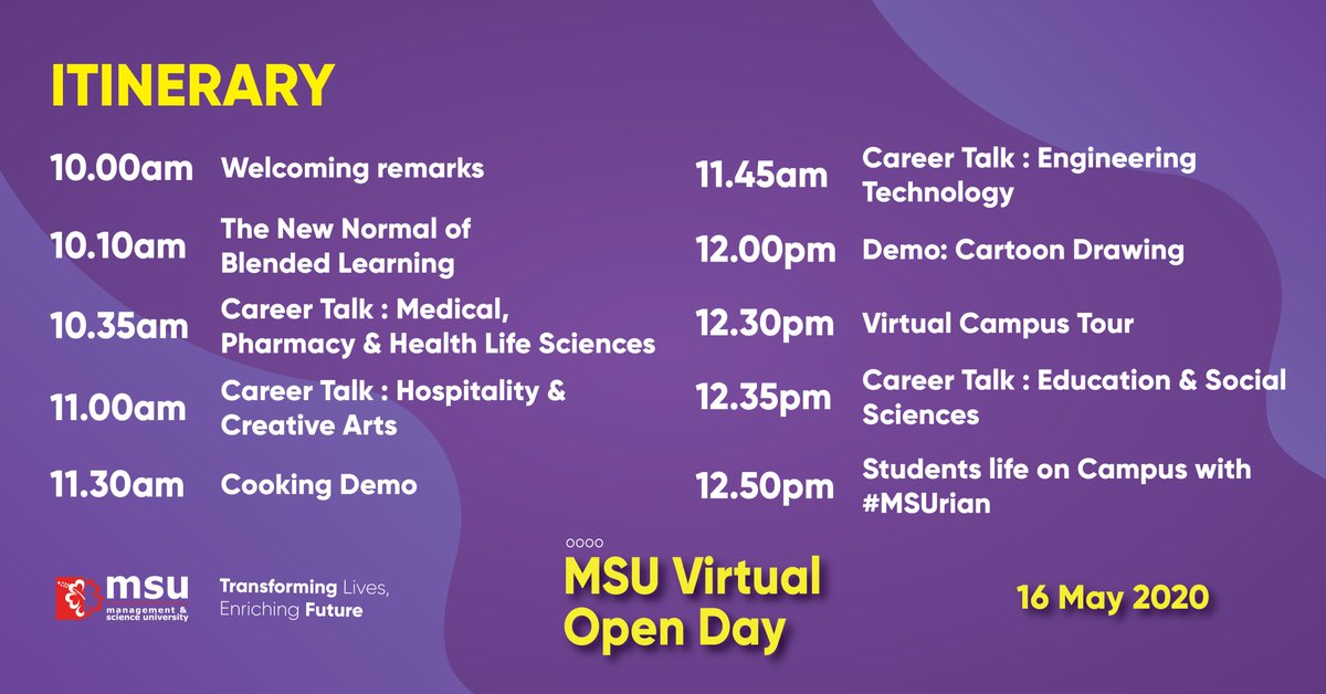 MrAshraq's tweet photo. And that’s not all! Watch this space as we are hosting some activities during the day, live talks, virtual tour and more. Book your preferred session and we will assist you further. https://t.co/Uhpe0BqDaZ