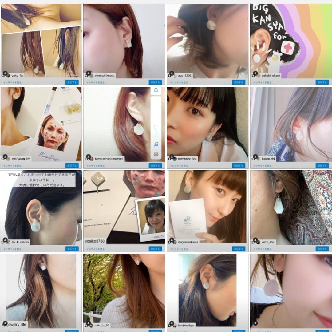 kaerudesign2019's tweet image. ４月15日にスタートさせて頂いた
「白のアクセサリーで医療従事者に感謝」するキャンペーン。

およそ1ヶ月で120名を超えるお客様に白いアクセサリーをお買い求め頂きました。

ありがとうございます♥

そして多くの皆様がご購入後インスタグラムなどでご紹介頂きました。
ありがとうございます♥