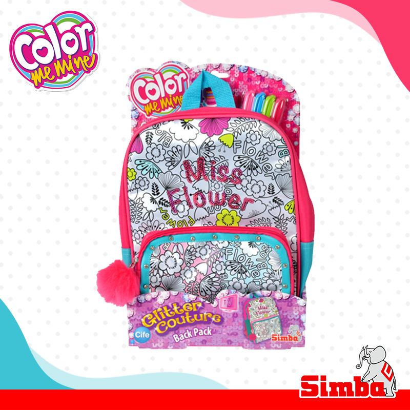 simbatoys_india's tweet photo. Get the Simba Color Me Mine Glitter Couture Black Pack for your little ones and see their eyes sparkle with joy. Complete with pencil artwork design and adjustable straps, the backpack also comes with 4 high-quality pens in different colors that are safe for children.
#Simbatoys https://t.co/fb81SGjBpL