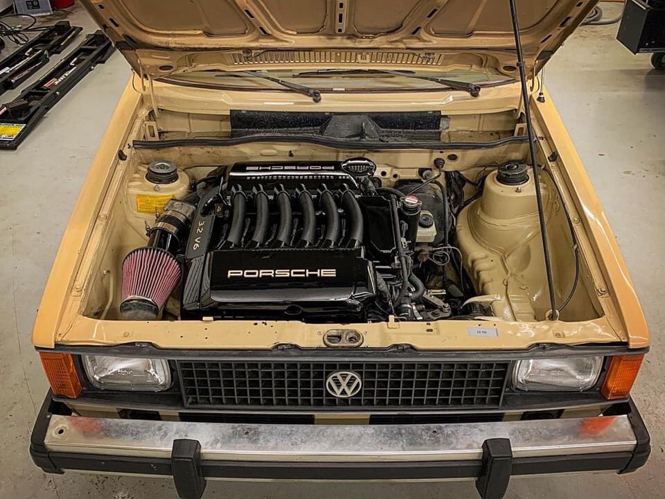 EpicDubs's tweet photo. 🧰 WorkHorse 

#VW #Volkswagen #Mk1 #VwRabbit #RabbitPickup #Porsche #Westy #Mk1Rabbit #Stance #DubLife https://t.co/QLlDI8ZjOH