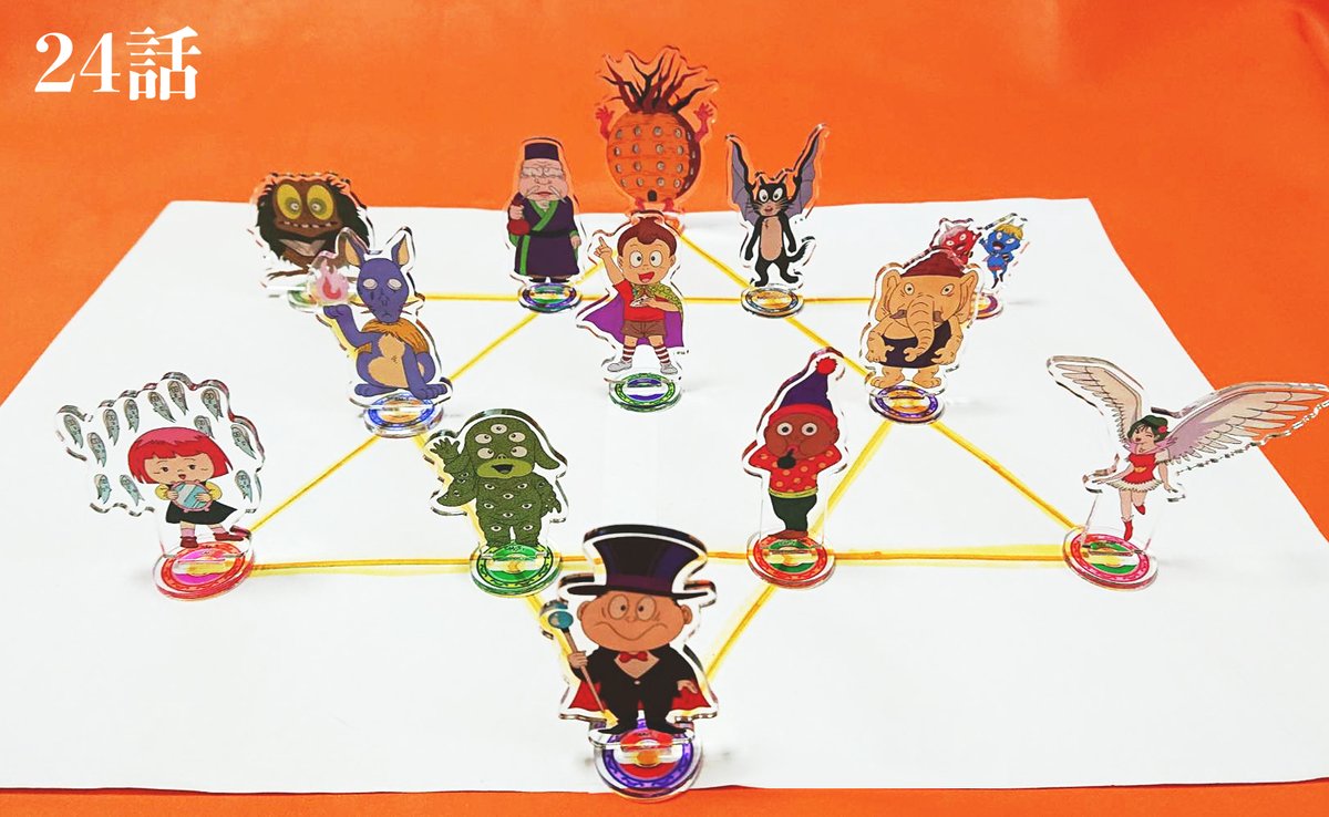 悪魔くんアクリルスタンドで「究極の六芒星」 #悪魔くん