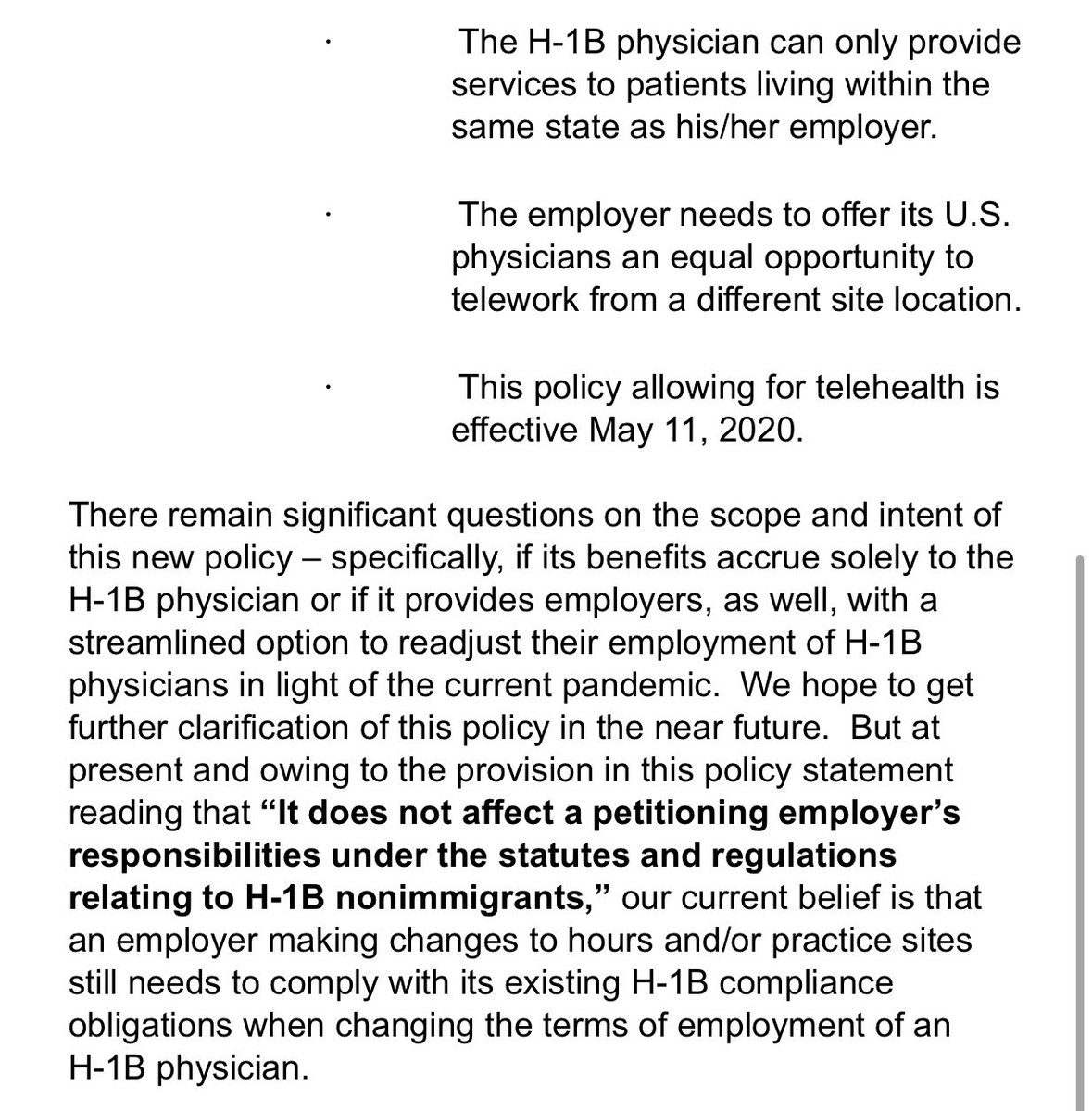 New policy guidelines for J1 waivers #diversity #IMGs #J1waiver #healthcare <a href="/AmerMedicalAssn/">AMA</a> <a href="/ECFMG_IMG/">ECFMG for IMGs</a>