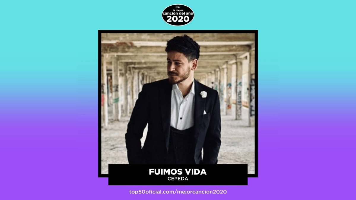 MARIAVOTOTHEEND's tweet image. #Top50MejorCanción2020.
📌 No olvides poner tu like en #FuimosVida, (en el que pone top50) 
👇

youtu.be/5Hajhc43yYA 
Vota aquí
👇 

top50oficial.com/mejorcancion20…