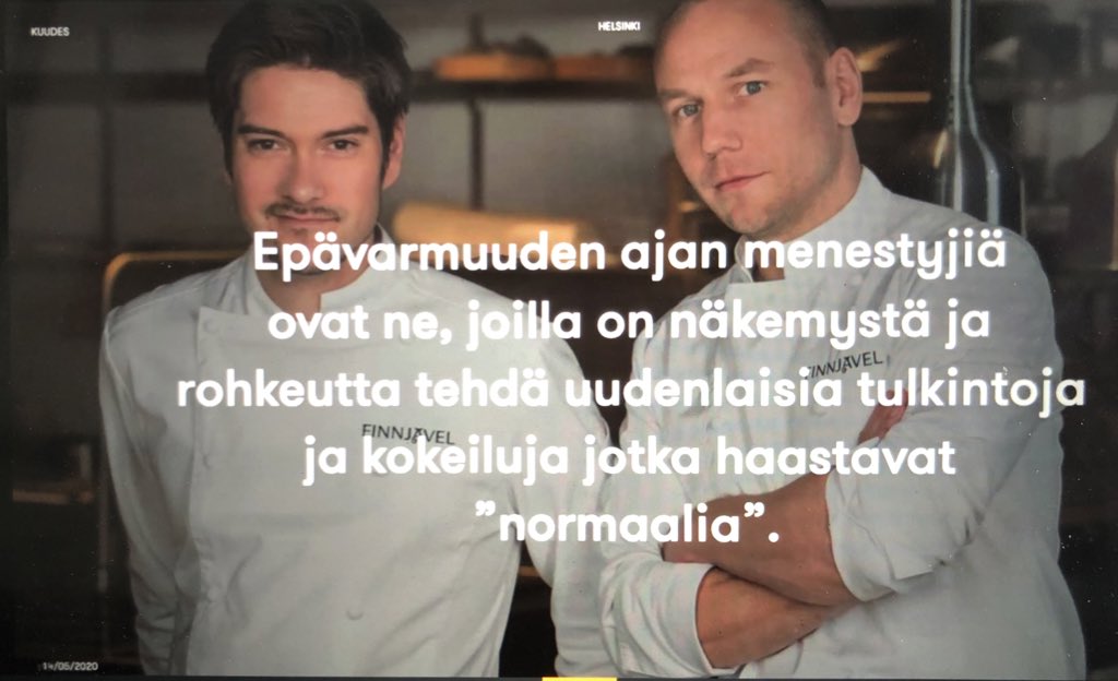 nette's tweet photo. Aamun webinaari #tiedostavakuluttaja à la @kuudesdesign pohjustaa tulevaa oivallisella kuva+teksti-yhdistelmällä. Nykytilaa ja nykyisiä toimintatapoja haastavat nopeat ja uskaliaatkin kokeilut ovat voimavara, jota nyt jos koskaan kannattaa hyödyntää. https://t.co/NPXGvCyke3