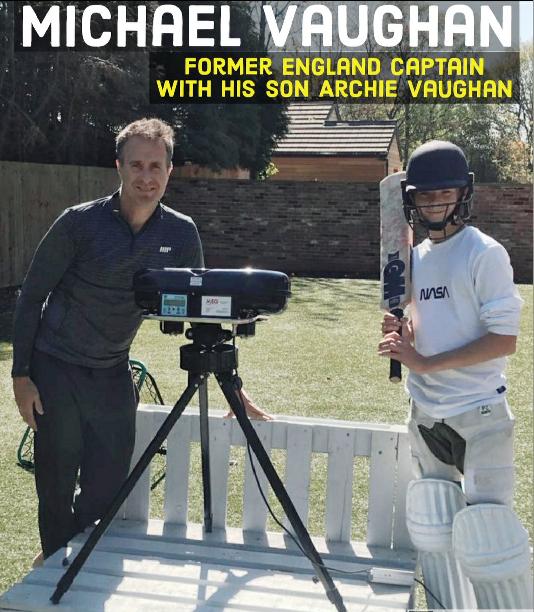 LeverageCricket's tweet photo. Micheal Vaughan, Trains His Son Archie Vaughan With Worlds Favorite Bowling Machine Leverage iwinner , Amid Lockdown.
#iWinner
#LeverageCricket 
#Leveragebowlingmachine
#Futurecricketstar
#Cricket
#Twowheelbowlingmachine
#iwinnerbowlingmachine
#Lockdown https://t.co/cOQUA1L2HJ