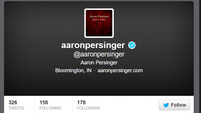 [Thread] Check this out  #disinformation fans!!! What do Former Arizona Diamondbacks Pitcher Joey Krehbiel and Indiana-based singer-songwriter Aaron Persinger have in common? Sure they're both American, they both have verified accounts, but that's not all....