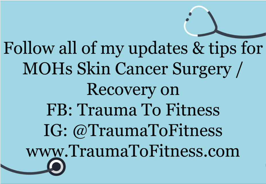 #Trauma #Recovery #FitnessTips #Interviews #MovementHeals #SkinCancer #BasalCellSkinCancer #MOHs #HealthTips #Stitches #Cancer #Injuries #SurgeryRecovery #WalkingBenefits #OnlineSessions #PositiveBodyImage #Inspire #Perseverance #Adversity #Confidence #LoveYourSelf #Acceptance