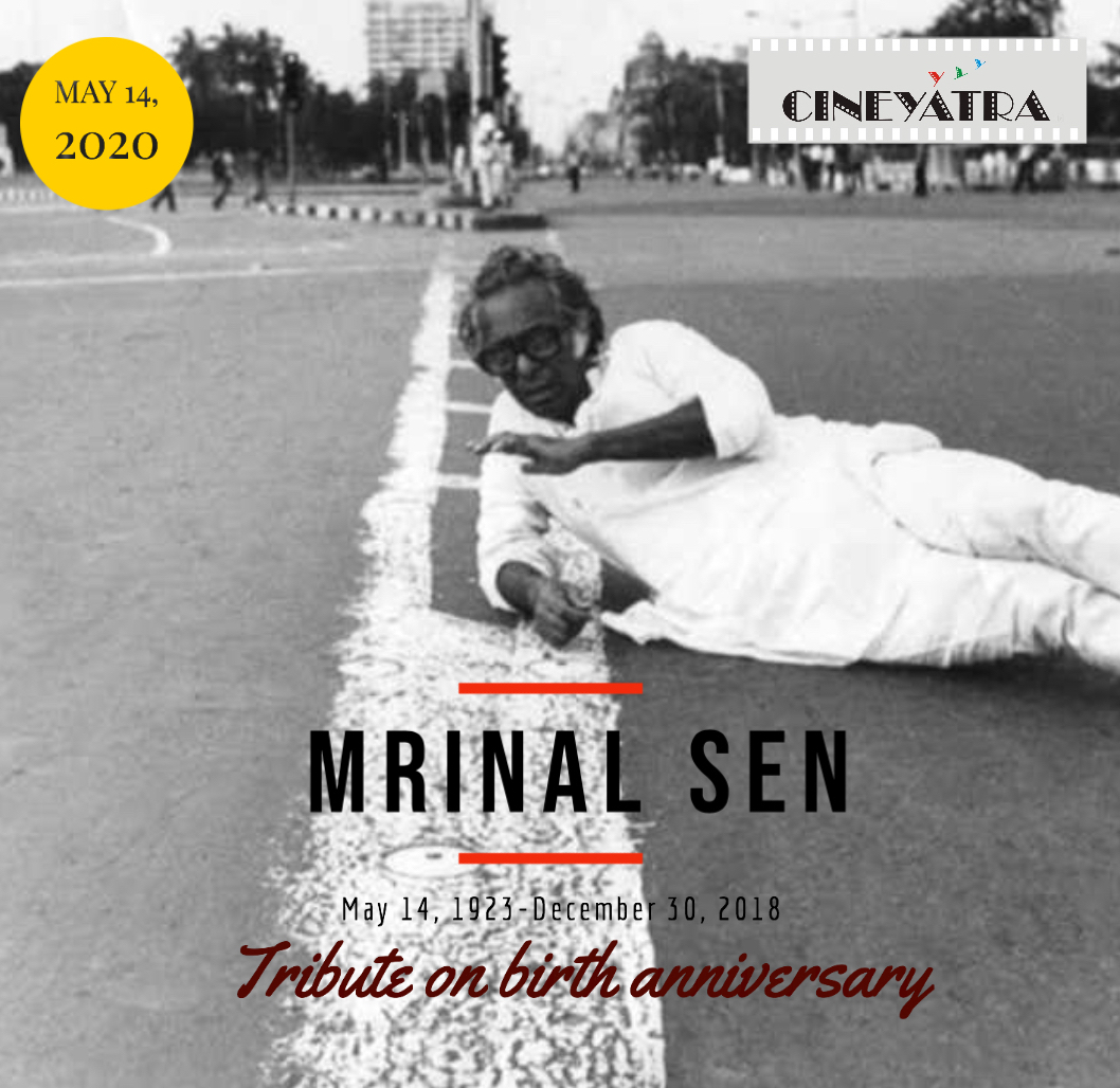 CINEYATRA's tweet photo. The Great filmmaker Late. Mrinal Sen his tribute on birth anniversary. #MrinalSen #Cineyatra #Tribute https://t.co/RaTsjHAAvq