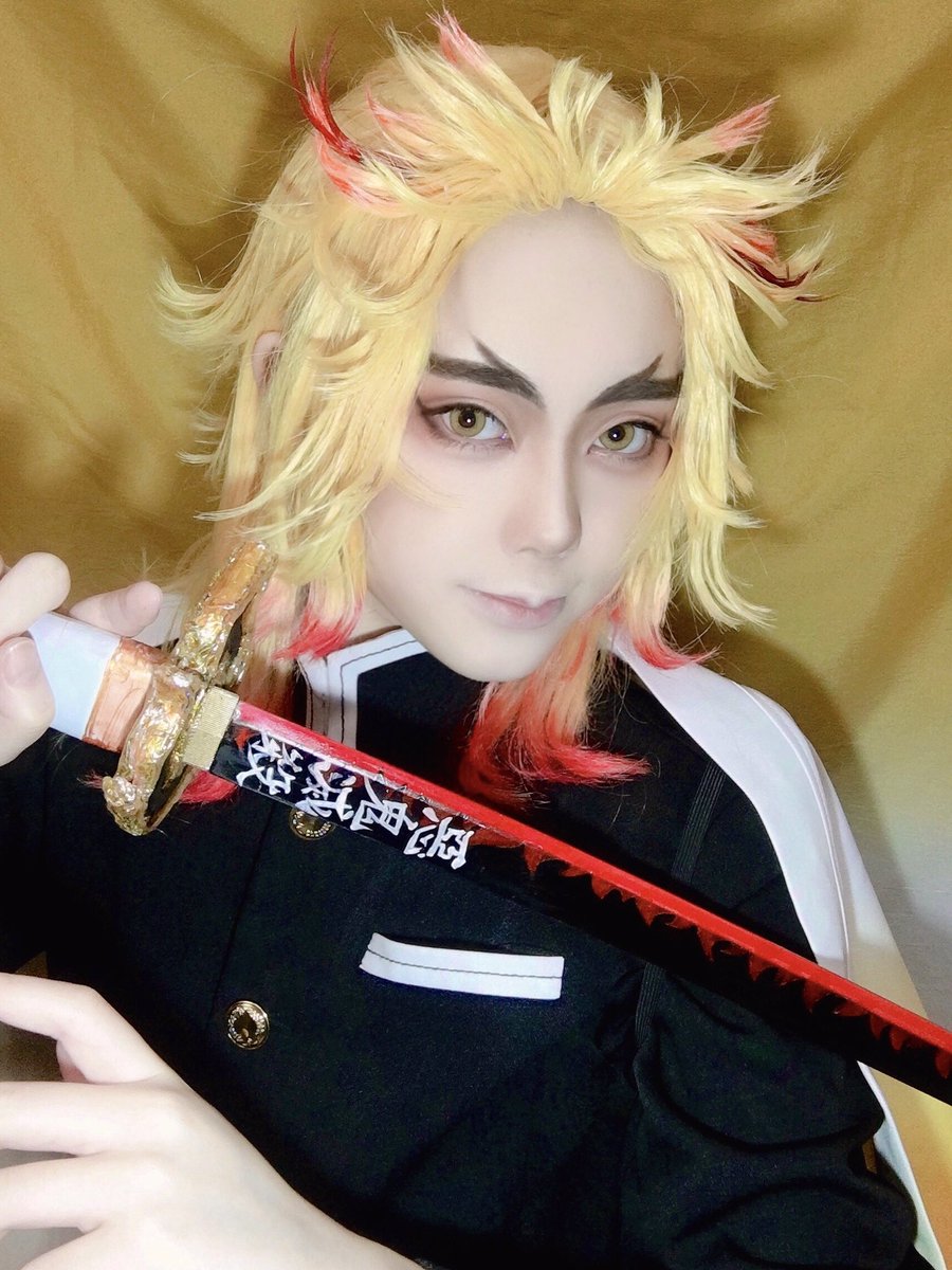 杏助 On Twitter 宅コスで煉獄さん コスプレ 注意