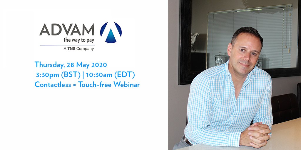 Join ADVAM's Matt Ryan and gain practical tools as he explores the rise of #contactlesspayments and the impact of touch-free experience to the consumer journey. Register for our Contactless=Touch-free webinar. bit.ly/3bpSwPy - #touchfree #parking #ADVAMwebinars