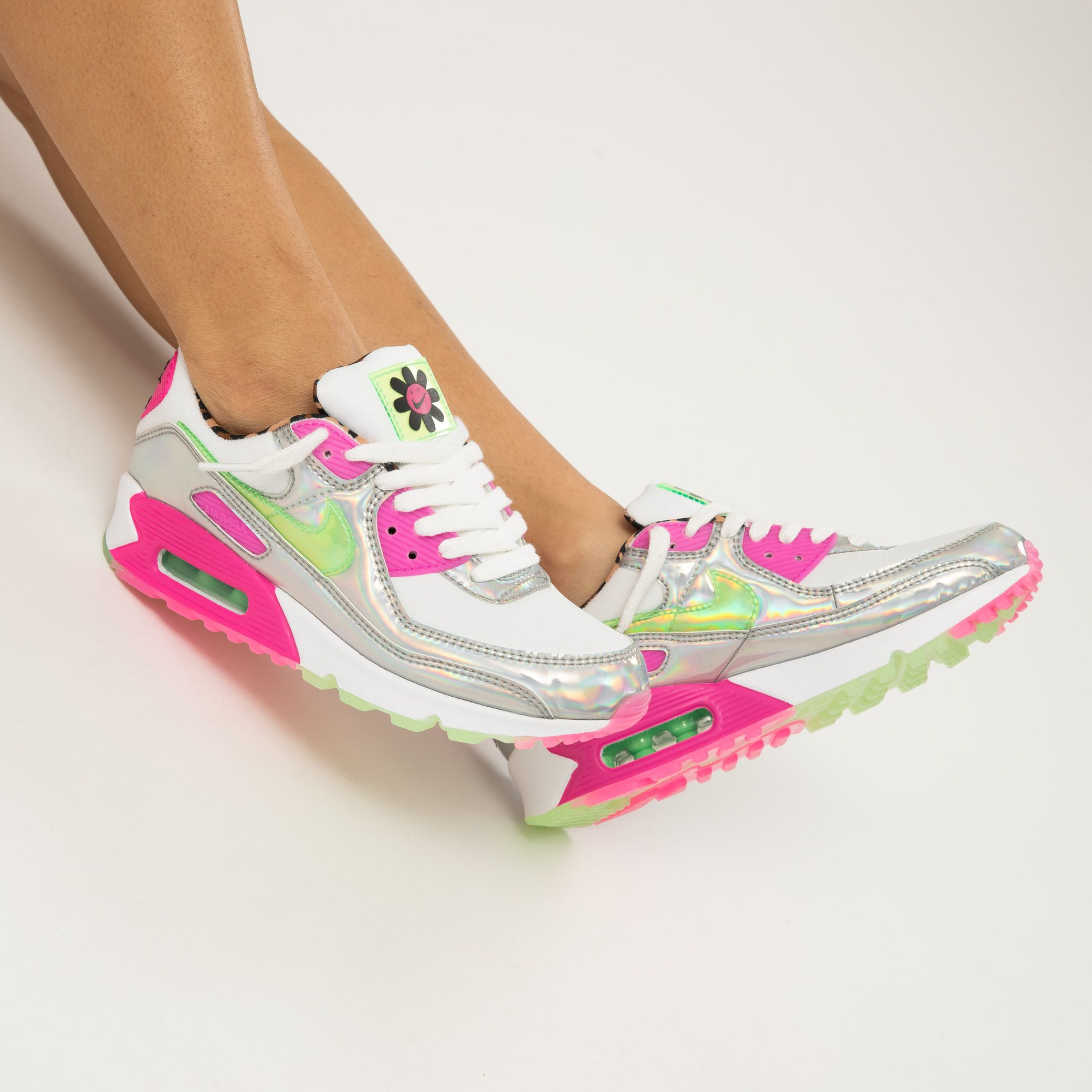Nike air max 90 lx daisy leopard iridescent 2025