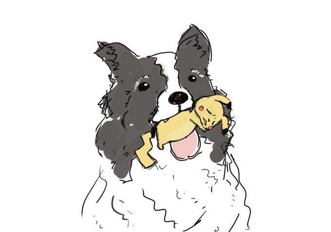 ボーダーコリーのtwitterイラスト検索結果 古い順