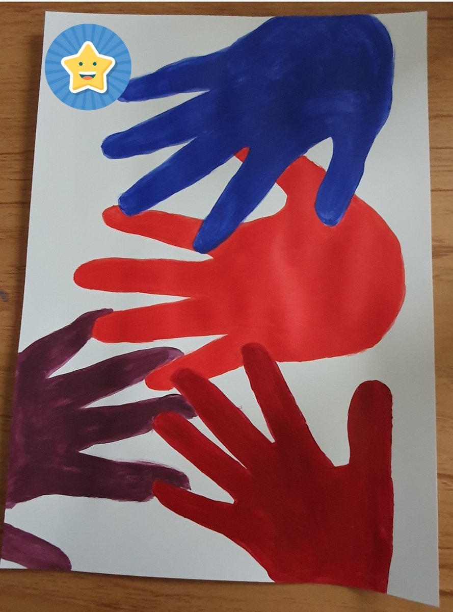 vickyleedale's tweet photo. Love and connection, expressed through art. One of the Seesaw task we asked our students to upload❤️ #childrenfirstandforemost #publiceducation #creativity https://t.co/EwLXUDgKfR