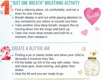 SENDCo3's tweet photo. @BeechesCP 
Relaxing and being mindful is very important for all of us. Can you try some deep breathing or make a glitter jar? https://t.co/JVWSOcBlNy