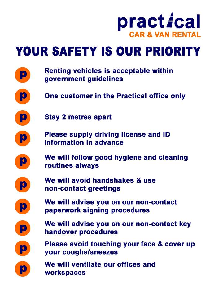 HireCarsVans's tweet photo. Our New #covid19 Procedure, We can operate safely if we all follow this new guidelines.
We are open for business, please call 01249 750500 https://t.co/6FcJ5tePn4