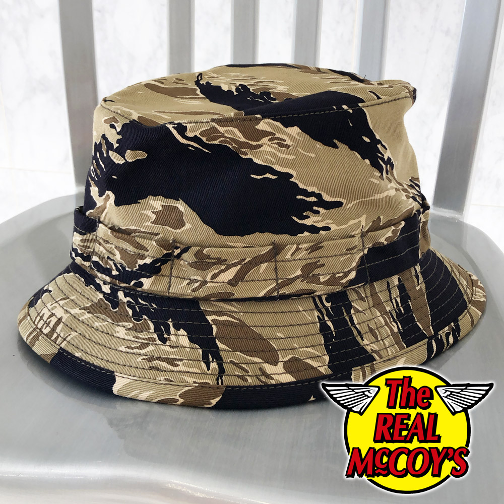 リアルマッコイズ TIGER CAMOUFLAGE BOONIE HAT | escolalf.com.br